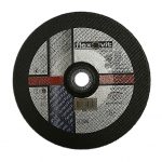 Abrasive depressed centre metal cutting disc