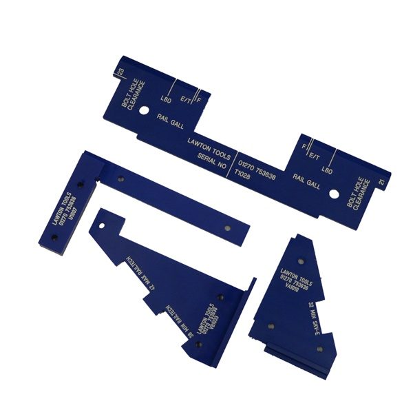 Non conductive Weld Inspectors' gauge set