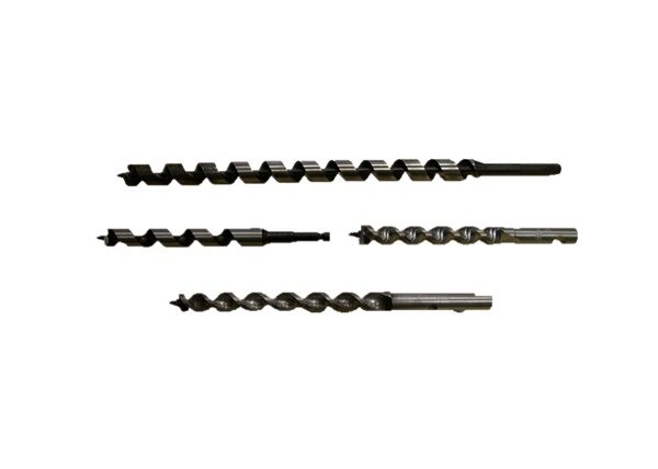 Auger bits for hard and soft woods