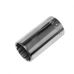 0039/052868 Socket deep, bi-hex chrome 32mm x 1/2" sq. drive