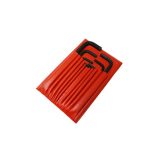 0039/084002 Hexagon keys imperial 1/16"-3/8" long reach supplied in a wallet