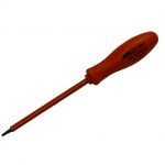 0050/217142 Screwdriver insulated, slotted 4mm x 100mm