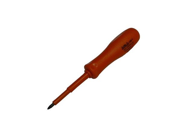 Insulated screwdriver Pozidrive - insulated up to 1000V BS EN 60900