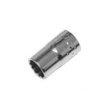 0050/248705 Socket short, bi-hex chrome 15mm x 1/2" sq. drive