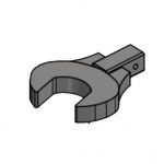 0094/001731 55mm x 1” square drive open ended fitting