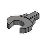 0094/001732 75mm x 1” square drive open ended fitting