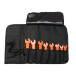URLT/025499 Single open ended spanner set, (10-19mm) supplied in a wallet