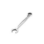 0111/111985 Combination ratchet spanner 19mm with fast action open end jaw profile