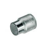 0111/120158 Socket, short, bi-hex chrome 11/16" BSW x 1/2" sq. drive