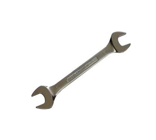 Open double ended spanner - metric