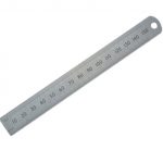 STA035340 Rustless steel rule 150mm
