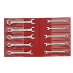 URLT/013828 Spanner combination set 10 piece, miniature length