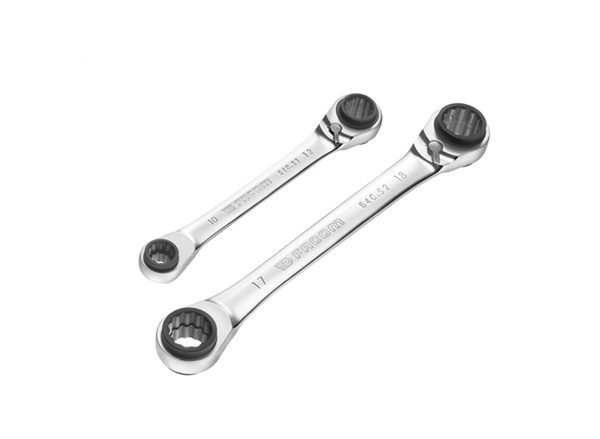 URLT/015227 Spanner ratchet ring set of 2