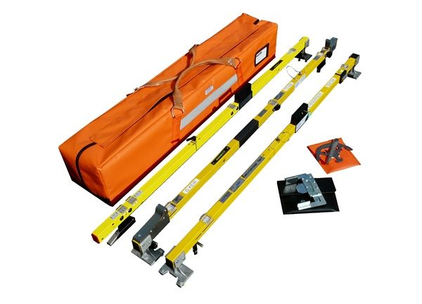 Protective storage bag for split type track gauges