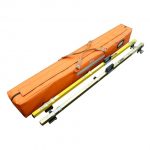 Protective storage bag for solid type track gauges